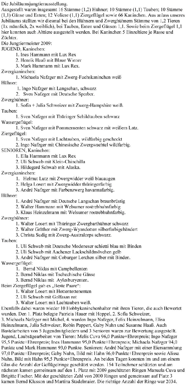Text  2  Jubilumsjungtierschau
