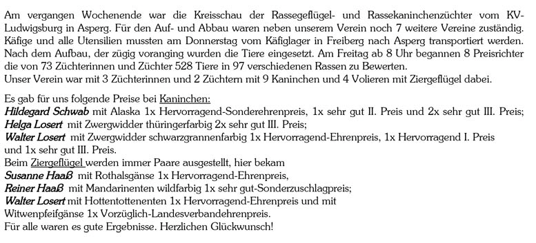 Text KV-Schau 2010